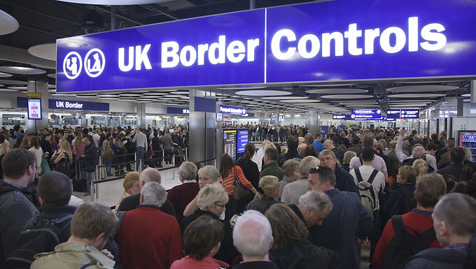 Record de inmigrantes en el Reino Unido en 2022