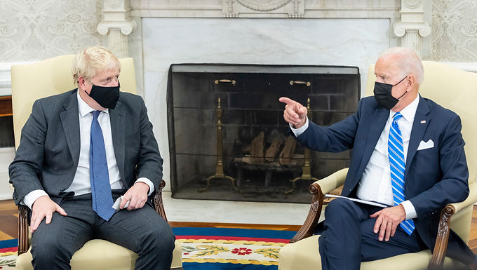 Boris Johnson admite la derrota en el acuerdo comercial de EE. UU. después de las conversaciones de Joe Biden
