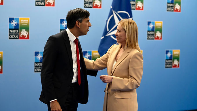 El grito de guerra de Rishi a Occidente: Sunak instará a los aliados de la OTAN a que se mantengan firmes frente a la agresión de Vladimir Putin y pedirán que se duplique el apoyo militar a Ucrania en su lucha por la libertad.