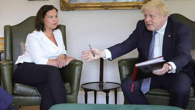 Los conservadores piden a Boris Johnson que la reorganización del Ulster anule partes de su acuerdo Brexit