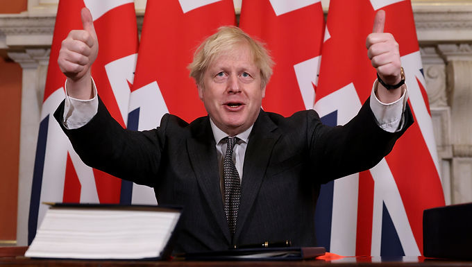 Los desafíos del gobierno británico para 2022