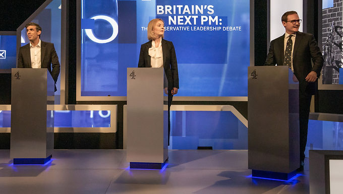 Truss y Sunak acuerdan enfrentarse cara a cara con Sky News