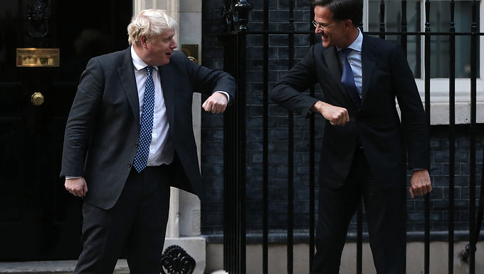 Boris Johnson dice que el primer ministro holandés, Mark Rutte, se ofreció a 'mediar' entre el Reino Unido y la UE en la disputa posterior al Brexit sobre Irlanda del Norte, ya que advierte que el enfrentamiento 'no puede durar para siempre'