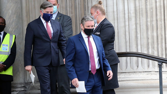 Keir Starmer critica los planes de aumento del 1% del Seguro Nacional de Boris Johnson como un 'impuesto al empleo'